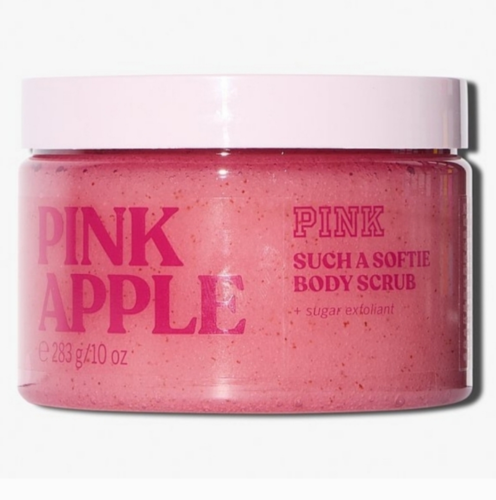 PINK Victoria's Secret Pink Apple Sugar Exfoliating Body Scrub 10oz NEW